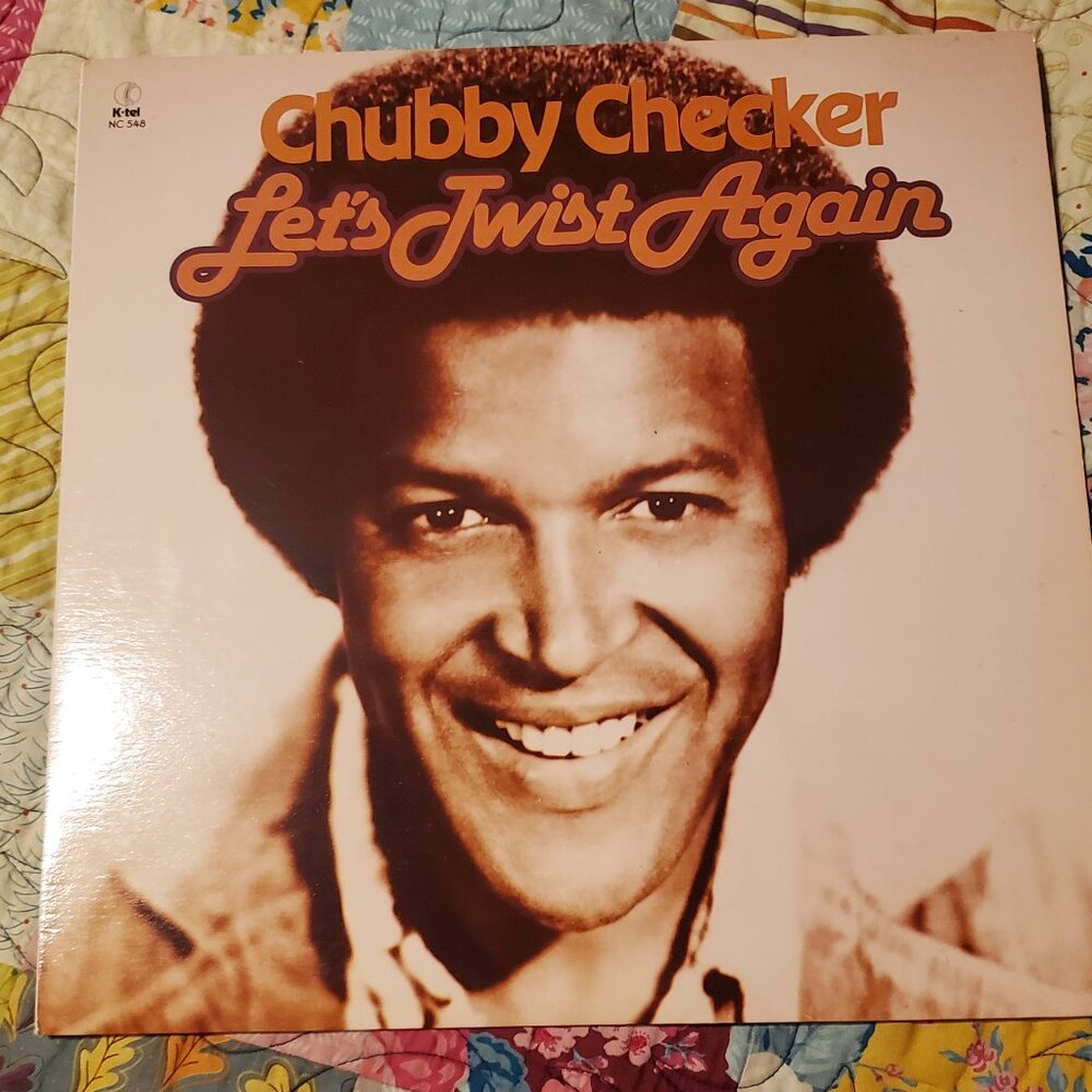 Chubby Checker  Lets Twist Again vintage vinyl record